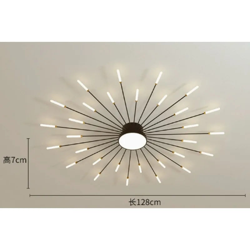 Modern Creativity Led Ceiling lamp Nordic Home Decor Decorative ceilling lights with Remote Control for Bedroom Living Room