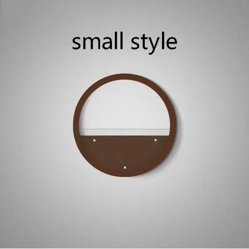 Creative Wall Vases Metal Iron Art Modern Artificial Flower Basket Plant Holder Hanging Wall Vases For Living Room Decoration