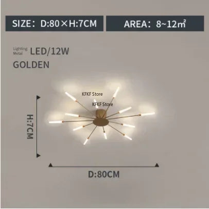 Modern LED Ceiling Lamp Luxury Household Living Dining Room Chandelier Home Decor Bedroom Pendant Light Kitchen Lustres Fixtures