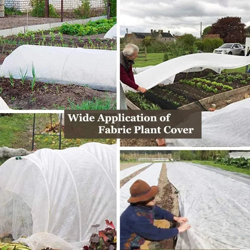 0.9oz DIY Plant Covers Freeze Protection Floating Row Blankets for Fruit Vegetables Tree Winter Cold Weather Yard Garden Tools
