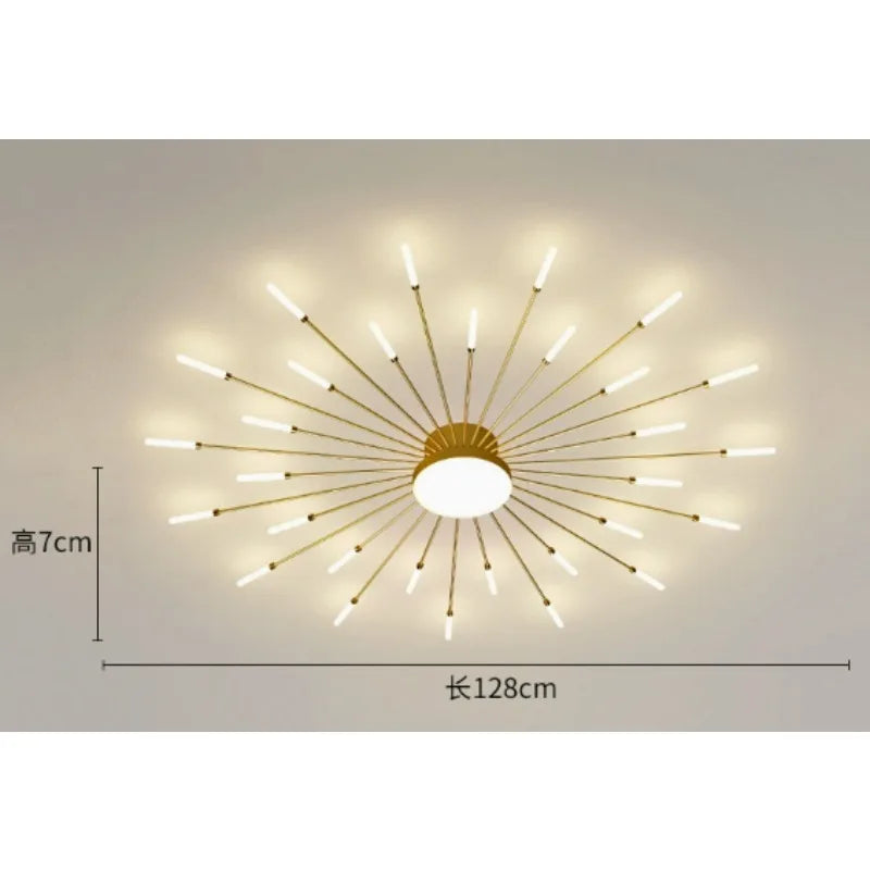 Modern Creativity Led Ceiling lamp Nordic Home Decor Decorative ceilling lights with Remote Control for Bedroom Living Room