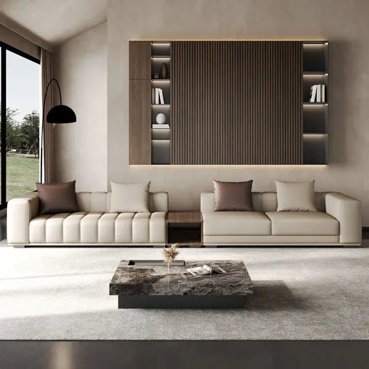 European Designer Living Room Sofas Narrow Dark Modern Boneless Living Room Sofas Corner Curved Woonkamerbanken Furniture Home