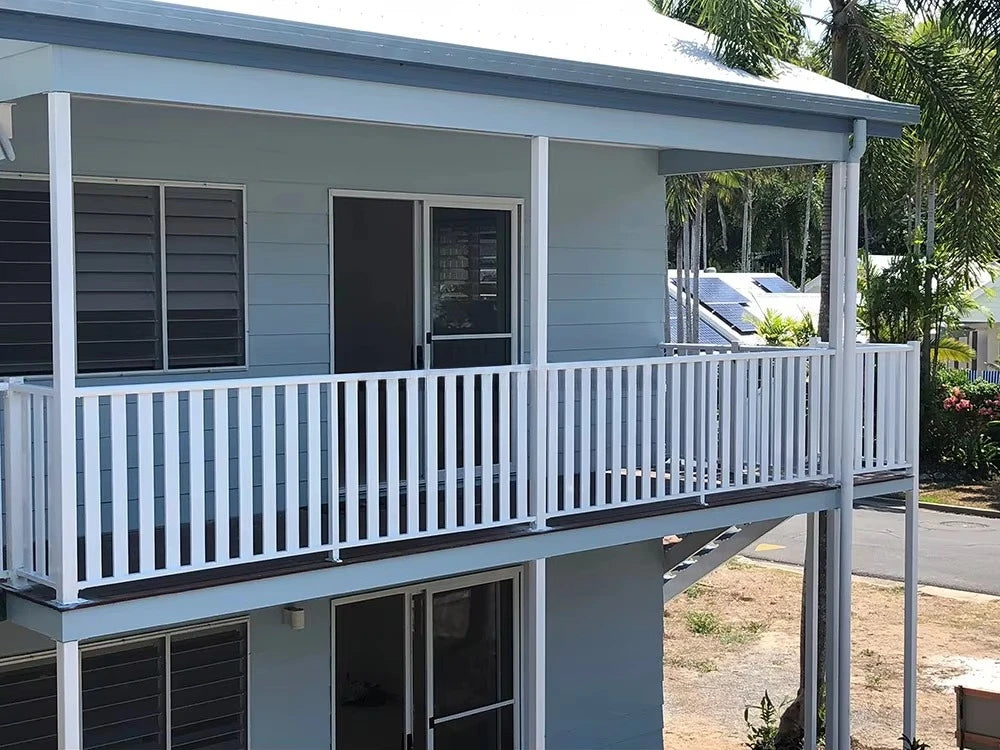 Premium High Quality Durable Black Aluminum Slat Fence Panels Customizable Length And Height Outdoor Privacy Fence