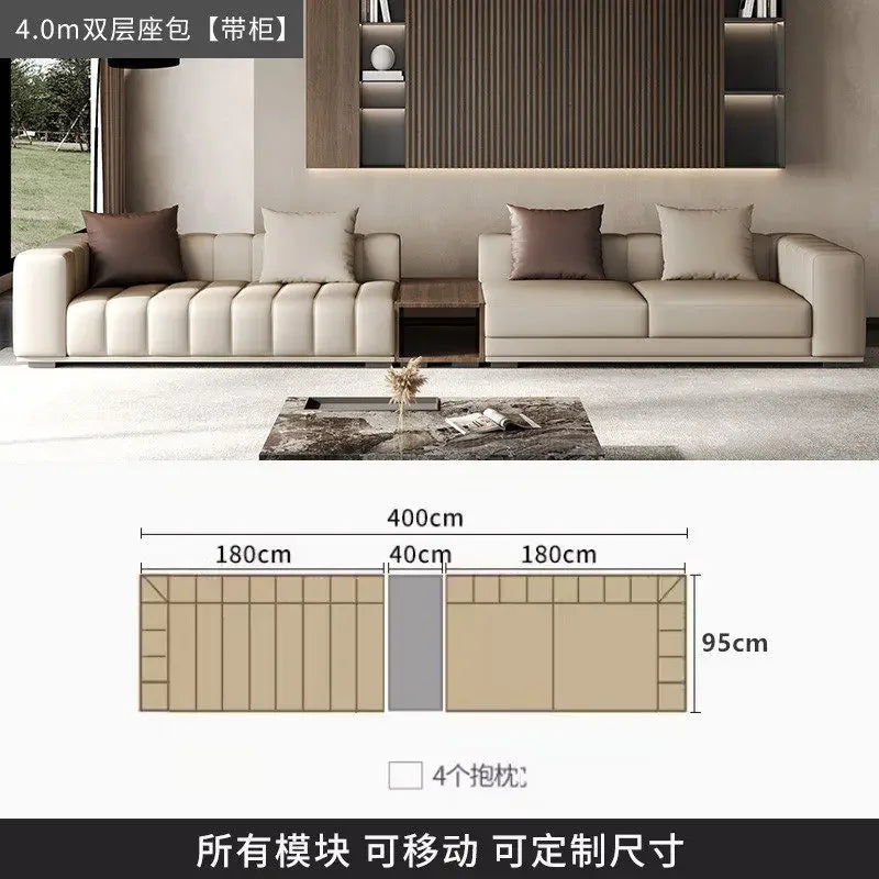 European Designer Living Room Sofas Narrow Dark Modern Boneless Living Room Sofas Corner Curved Woonkamerbanken Furniture Home