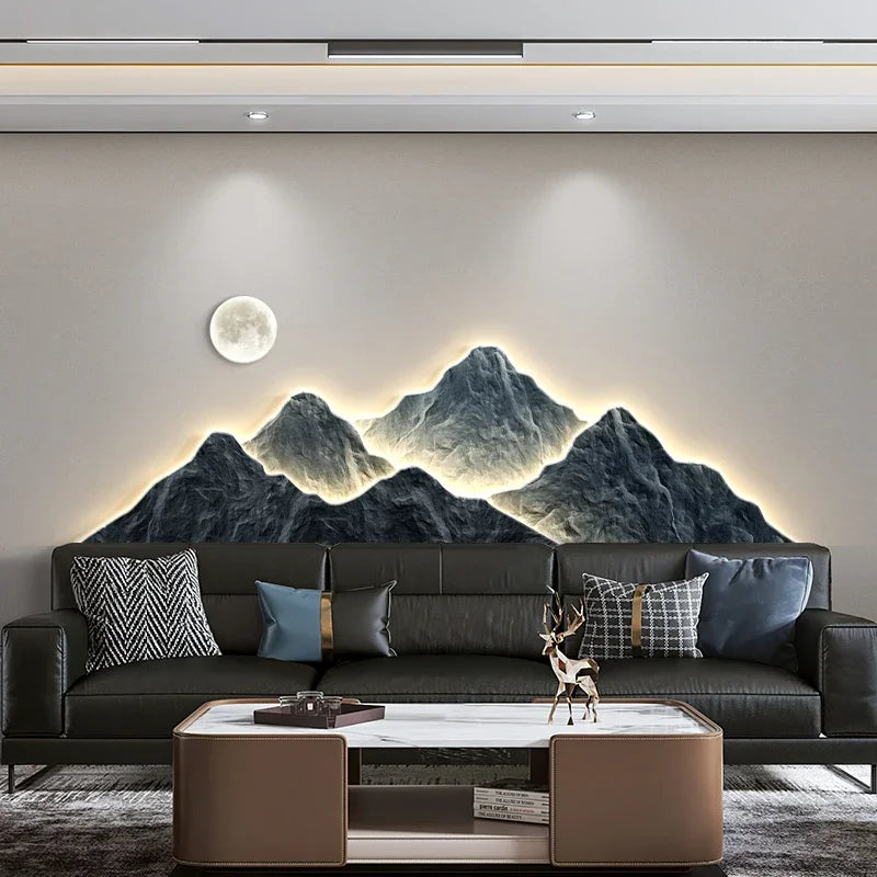 Modern LED Wall Lights Nordic Living Room Background Wall Decor Lighting Fixtures Home Decor Bedroom Bedside Mural Lamp