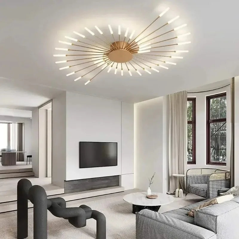 Modern Creativity Led Ceiling lamp Nordic Home Decor Decorative ceilling lights with Remote Control for Bedroom Living Room