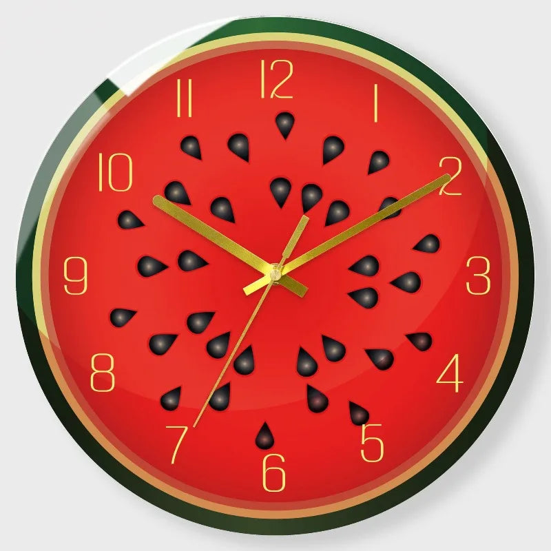 Luxury Silent Wall Clock Living Room Glass Clocks Wall Home Decor Creative Modern Big Wall Watch Kitchen Clock Duvar Saati Gift