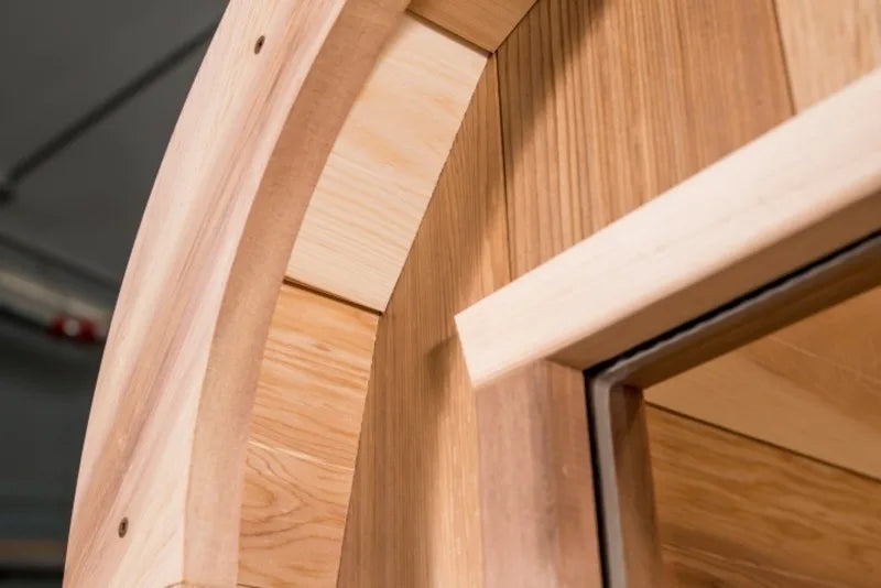 Modern  Sauna Room for Commercial and Home Use with Shop Class Solid Hemlock Wood