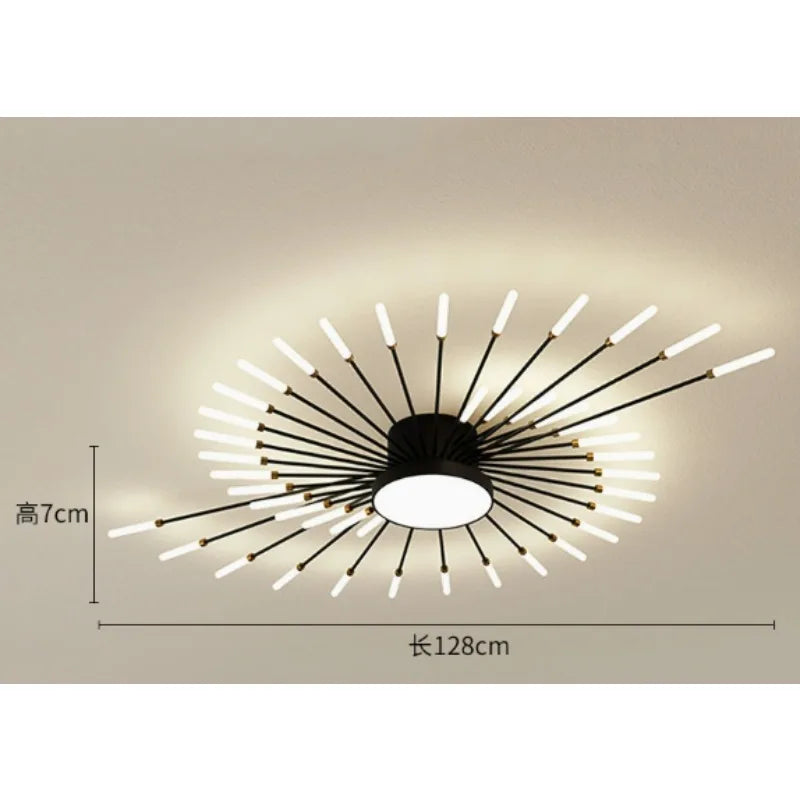 Modern Creativity Led Ceiling lamp Nordic Home Decor Decorative ceilling lights with Remote Control for Bedroom Living Room