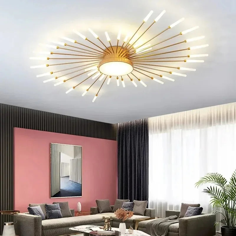 Modern Creativity Led Ceiling lamp Nordic Home Decor Decorative ceilling lights with Remote Control for Bedroom Living Room