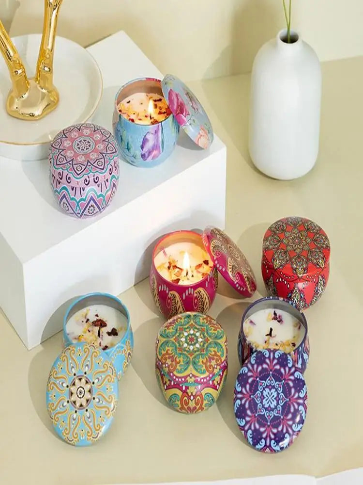 High end aromatherapy candles as gifts for friends, romantic scented candles 10 pcs