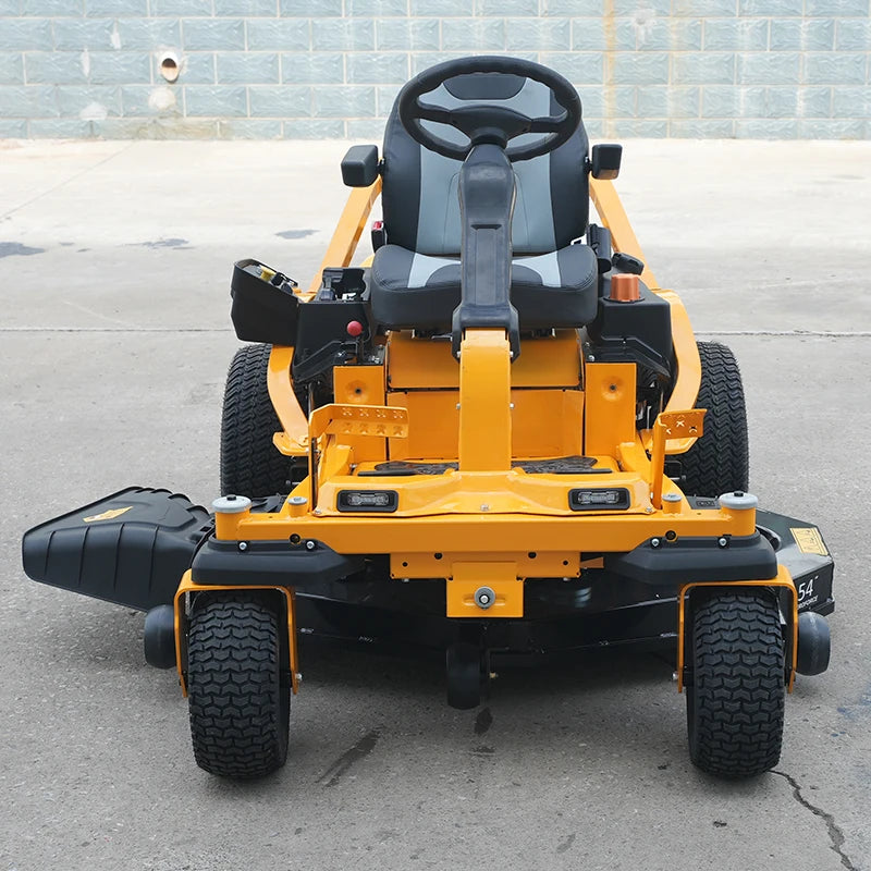 54" Riding Lawn Mower 26HP Commercial Garden Tractor 3 in 1 Mulching Bagging Side Dischargefor Acreage Estate Landscaping