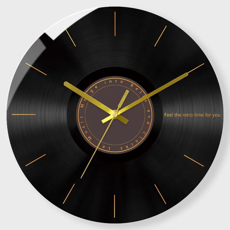 Luxury Silent Wall Clock Living Room Glass Clocks Wall Home Decor Creative Modern Big Wall Watch Kitchen Clock Duvar Saati Gift
