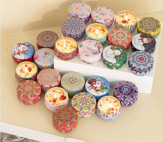 High end aromatherapy candles as gifts for friends, romantic scented candles 10 pcs