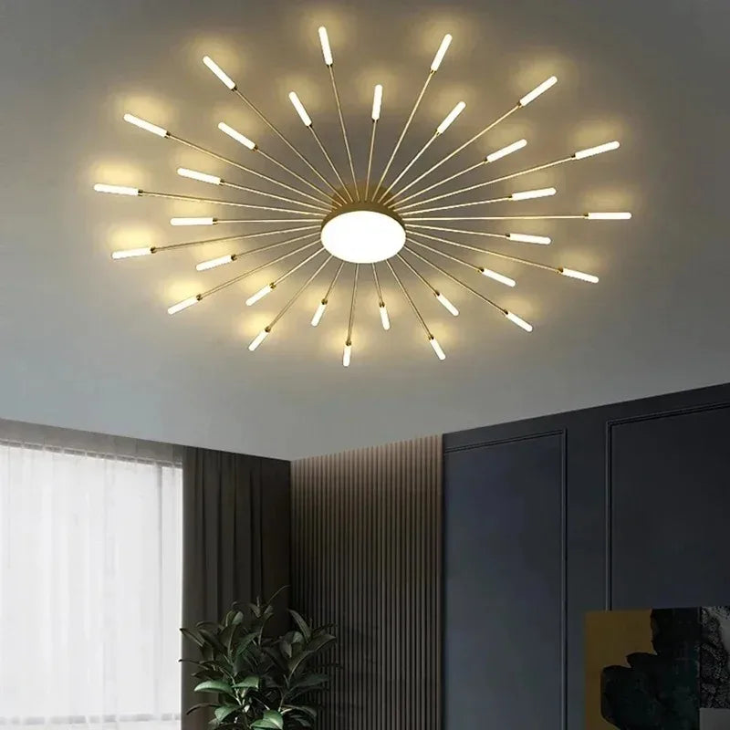 Modern Creativity Led Ceiling lamp Nordic Home Decor Decorative ceilling lights with Remote Control for Bedroom Living Room