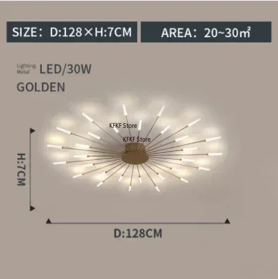 Modern LED Ceiling Lamp Luxury Household Living Dining Room Chandelier Home Decor Bedroom Pendant Light Kitchen Lustres Fixtures