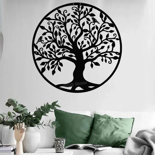 Family Tree Wall Decal Tree of Life Family Tree Sign Wall Sticker for Home Room Decoration Vinyl Art Wall Hangings Gift B856