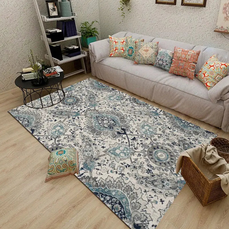 Ethnic Retro Living Room Carpet High Quality Bedroom Decor Rugs Lounge Rug Home Decoration Floor Mat Hotel Large Area Carpets