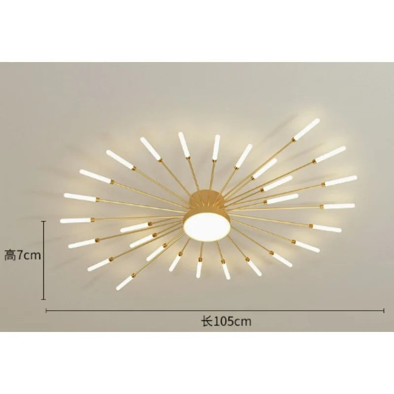 Modern Creativity Led Ceiling lamp Nordic Home Decor Decorative ceilling lights with Remote Control for Bedroom Living Room